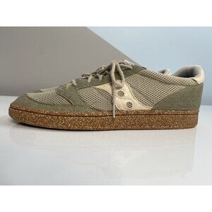 Saucony Jazz Court Sage Earth Pack Men’s 13 Suede Mesh Pinatex Sneakers S70639-2